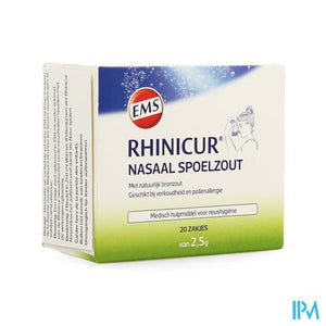 Rhinicur Nasaal Spoelzout Zakje 20x2,5g