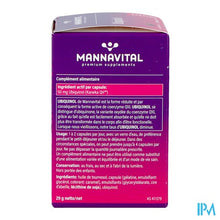 Load image into Gallery viewer, Mannavital Ubiquinol Caps 60
