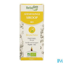 Afbeelding in Gallery-weergave laden, Herbalgem Siroop Ademhaling Bio Kind-volw 150ml
