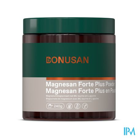 Magnesan Forte Plus Pdr 240g Bonusan