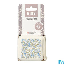 Load image into Gallery viewer, Bibs Fopspeenbox Liberty Ivory&amp;sage
