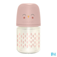 Load image into Gallery viewer, Suavinex Bonhomia Bottleglas Sili.featherpink120ml
