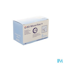 Load image into Gallery viewer, Bd Microfine+ Pennaald Tw 8,0mm 31g 100 320792
