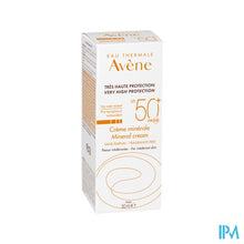 Charger l'image dans la galerie, Avene Zonnecreme Minerale Z.hoge Besch.spf50+ 50ml
