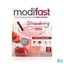 Afbeelding in Gallery-weergave laden, Modifast Intensive Strawberry Flav.milkshake 8x55g
