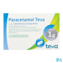 Afbeelding in Gallery-weergave laden, Paracetamol Teva 1g Tabl 10 X 1g Blister
