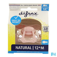 Afbeelding in Gallery-weergave laden, Difrax Fopspeen Natural 12m+
