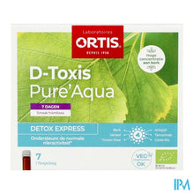 Afbeelding in Gallery-weergave laden, D Toxis Pure Aqua Framboos 7x15ml
