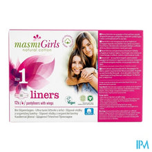 Charger l'image dans la galerie, Masmi Girls Protege-slips Size 1 Bio 12
