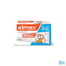 Charger l'image dans la galerie, Elmex Tandpasta Kind 2-6 Jaar 2x50ml
