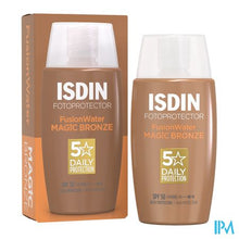 Afbeelding in Gallery-weergave laden, Isdin Fotoprotector Fusion Water Bronze Ip50+ 50ml
