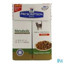 Afbeelding in Gallery-weergave laden, Prescription Diet Feline Metabolic Pouch 12 X 85g
