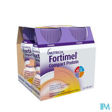 Afbeelding in Gallery-weergave laden, Fortimel Compact Protein Perzik-mango 4x125ml
