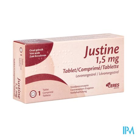 Justine 1,5mg Comp 1