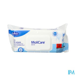 Molicare Skin 3in1 Wet Wipes 50 9950960