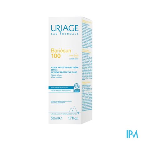 Uriage Bariesun Fluide 100 Ext. Besch. Ip50+ 50ml