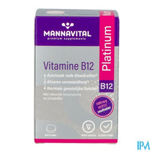 Afbeelding in Gallery-weergave laden, Mannavital Vitamine B12 Platinum V-tabl 60 Nf
