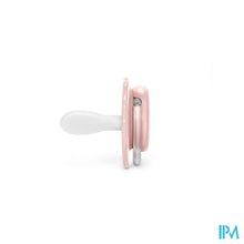 Charger l'image dans la galerie, Suavinex Bonhomia Soother Sili.rev 6/18m Owl Pink
