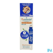 Afbeelding in Gallery-weergave laden, Puressentiel Roller Hoofdpijn 9 Ess Olie 5ml
