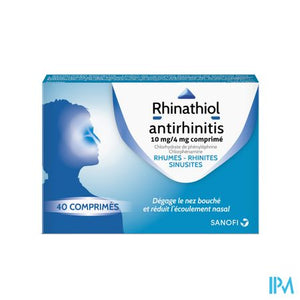 Rhinathiol Antirhinitis Tabl 40