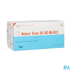 Befact Forte B1-b2-b6-b12 Omhulde Tabl 100 Ud