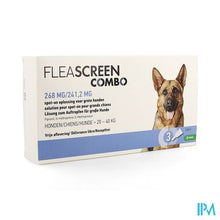 Afbeelding in Gallery-weergave laden, Fleascreen Combo 268mg/241,2mg Spot On Hond Pip. 3
