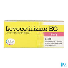 Afbeelding in Gallery-weergave laden, Levocetirizine EG 5 Mg Filmomh Tabl 40
