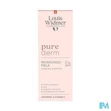 Charger l'image dans la galerie, Widmer Purederm Reinigingsmelk Zonder Parfum 200ml

