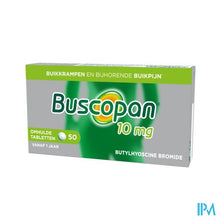 Load image into Gallery viewer, Buscopan Drag 50 X 10mg
