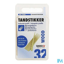 Afbeelding in Gallery-weergave laden, Tandex Toothpicks Wood 80
