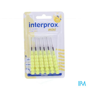 Interprox Regular Mini Geel Interd. 6 Cfr 3311263