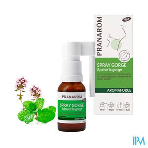 Aromaforce Bio Verzachtende Keelspray 15ml