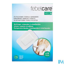 Afbeelding in Gallery-weergave laden, Febelcare Med6 Zelfkl. Steriele Verband.7x5cm 10st
