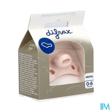 Afbeelding in Gallery-weergave laden, Difrax Fopspeen Dental 0-6m Uni/pure Roze/blossom
