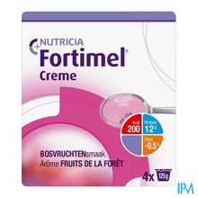 Charger l'image dans la galerie, Fortimel Creme Bosvruchten 4x125g
