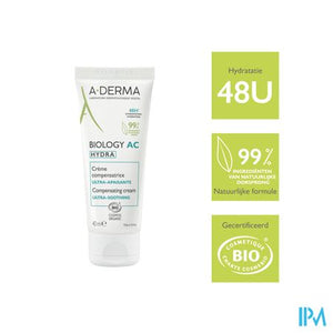 Aderma Biology Ac Hydra Compenserende Creme 40ml
