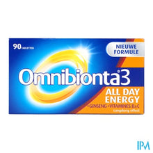 Afbeelding in Gallery-weergave laden, Omnibionta3 All Day Energy Multivitamines voor Energie (90 tabletten)
