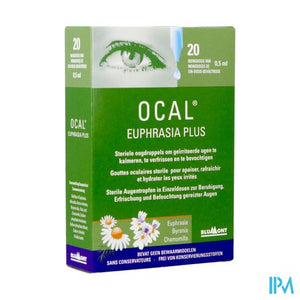 Ocal Euphrasia Plus Monodoses 20x0,5ml