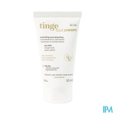 Tinge Hydraterende Voetcreme Tube 50ml