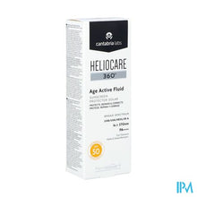 Load image into Gallery viewer, Heliocare 360° Age Active Fluid Ip50 Tube 50ml
