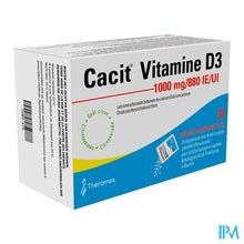 Afbeelding in Gallery-weergave laden, Cacit Vit. D3 1000mg/880ie Bruisgranul. Zakje 30
