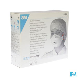 3m Ademhalingsmask.+vent. Ffp3 Norm En149 10 1873v