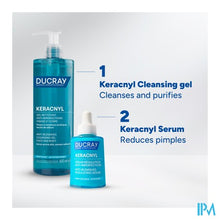Charger l'image dans la galerie, Ducray Keracnyl Schuimende Gel 400ml Nf
