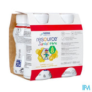 Resource Junior Fibre Vanille 4x200ml