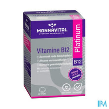 Afbeelding in Gallery-weergave laden, Mannavital Vitamine B12 Platinum V-tabl 60 Nf
