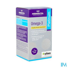 Load image into Gallery viewer, Mannavital Omega 3 Visolie Softgels 60
