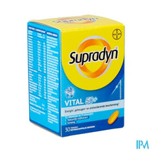 Charger l'image dans la galerie, Supradyn Vital 50+ Filmomh Tabl 30
