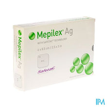 Afbeelding in Gallery-weergave laden, Mepilex Ag Verband Steriel 6,0x 8,5cm 5 287021
