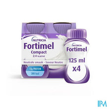Charger l'image dans la galerie, Fortimel Compact 2.4kcal Neutraal 4x125ml
