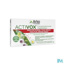Load image into Gallery viewer, Activox Keelpijn Zuigtabletten 24
